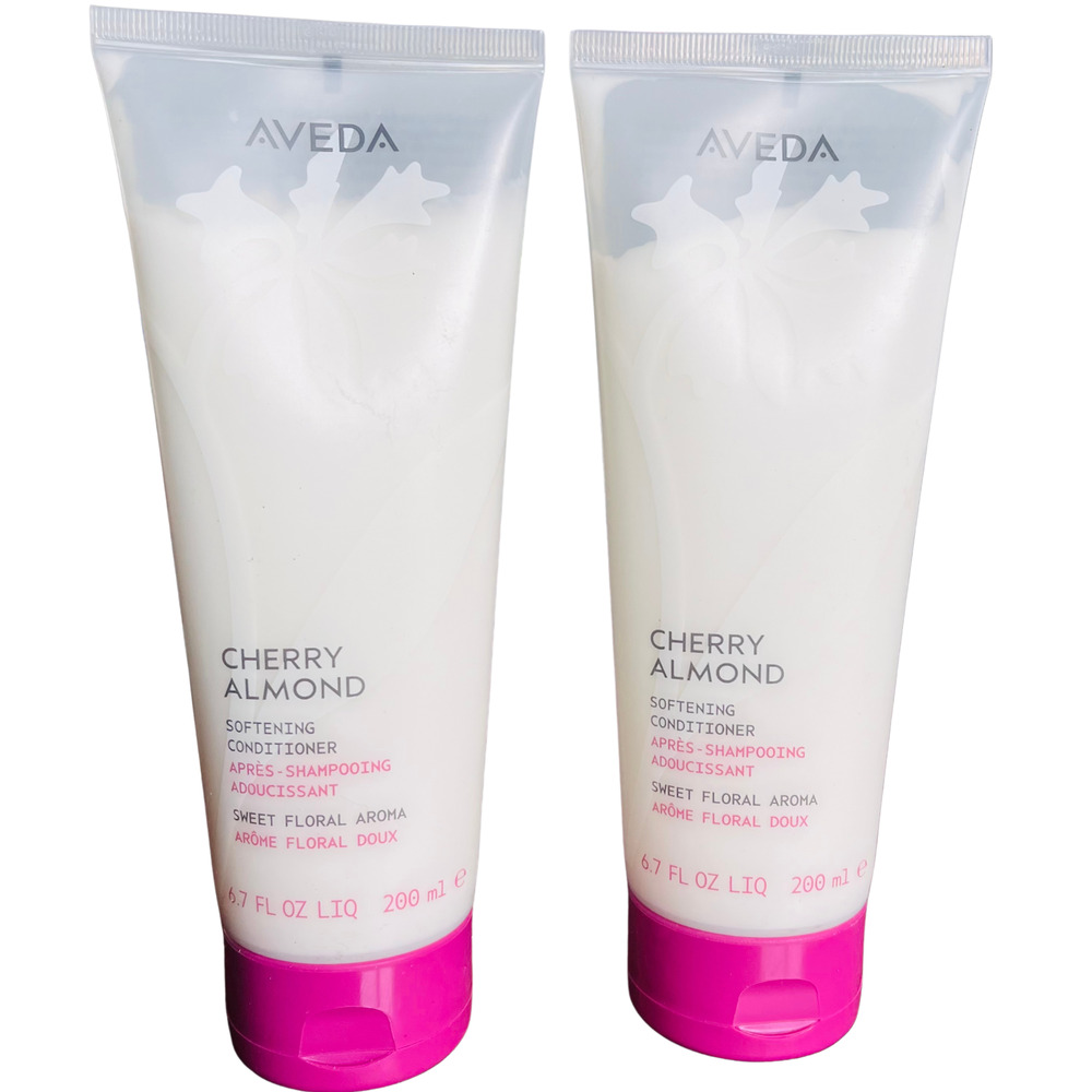 2 x Aveda Cherry Almond Softening Conditioner 6.7 oz / 200mL SEALED